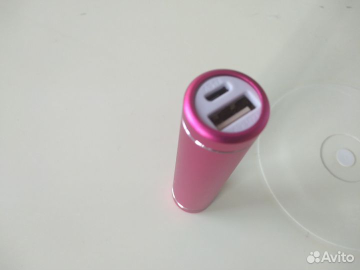 Повербанк размера губной помады, 3400 ма/час