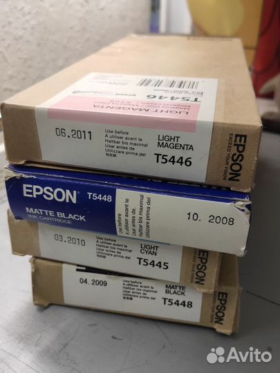 Картриджи оригинальные для Epson Stylus Pro