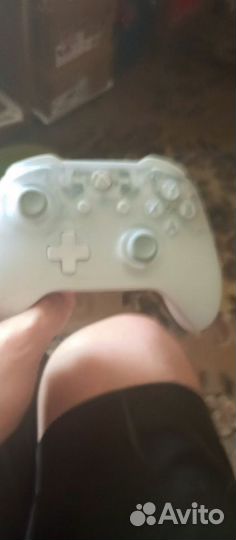 Геймпад икс бокс ван с адаптером
