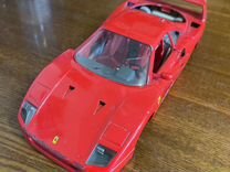 Ferrari f40 1 18 burago italy