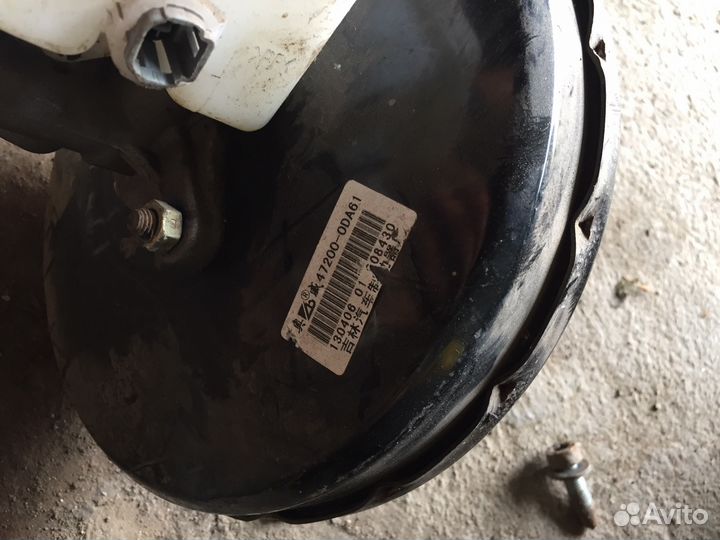 Faw v5 главный тормозной цилиндр, вакуум