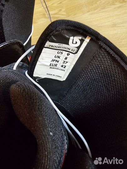 Ботинки сноуборд муж.Burton Progression SZ.разм.42