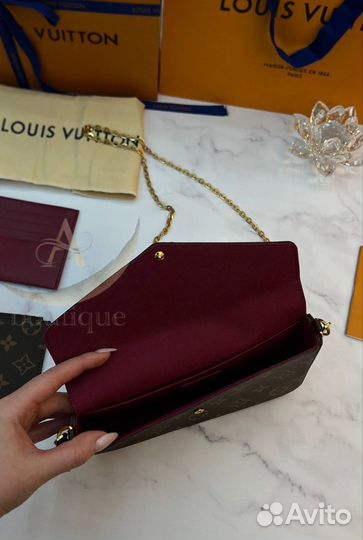 Клатч louis vuitton Felicie