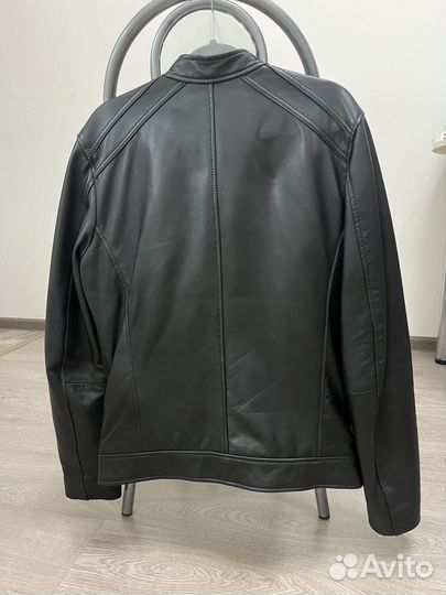 Кожаная куртка мужская