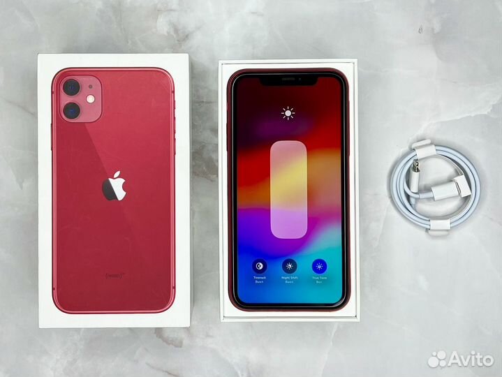 iPhone 11 64Gb Red (83%,чек,гарантия,simesim)