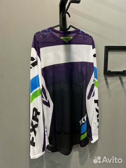 Мотоджерси FXR revo MX White/Purple/Lime