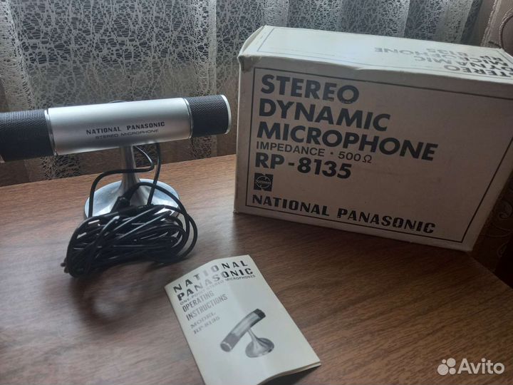 Микрофон National panasonic RP-8135