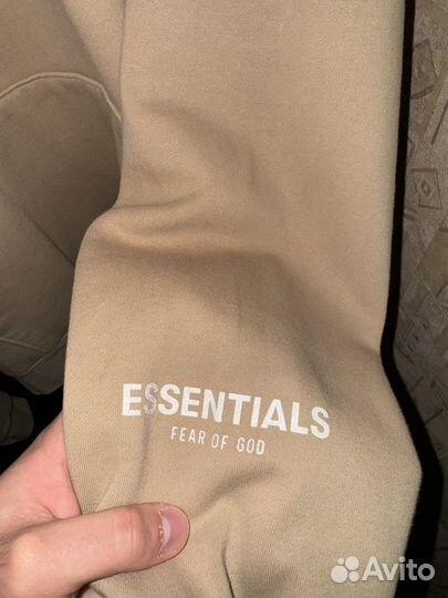 Fear of god essentials худи оригинал