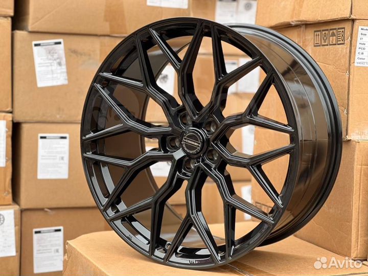 Новые диски R21 5*108 Vossen HF-2 Gloss Black