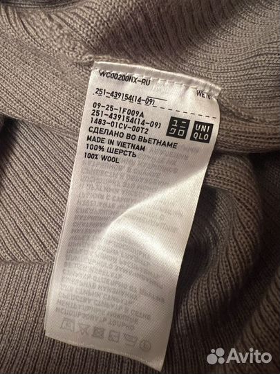 Водолазка uniqlo