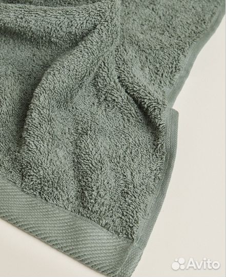 Полотенце в оттенке хаки Zara home