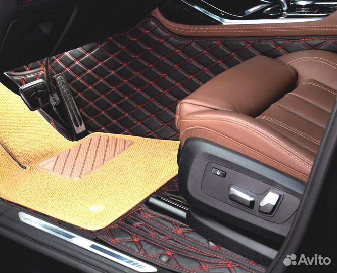3D Коврики Range Rover Салон Багажник из Экокожи
