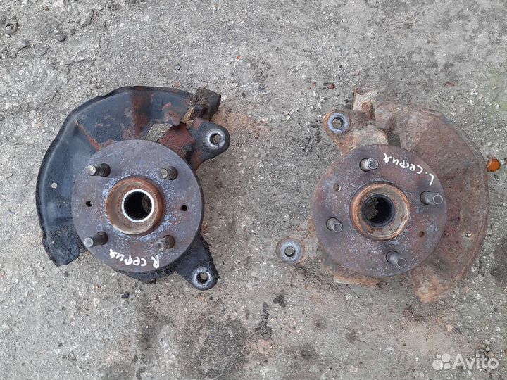 Поворотный кулак kia sephia 2