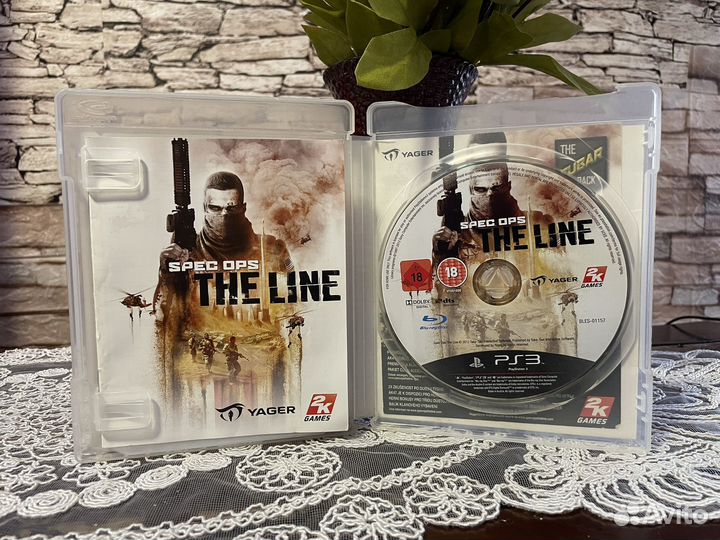 Диск PS3 Spec Ops: The Line