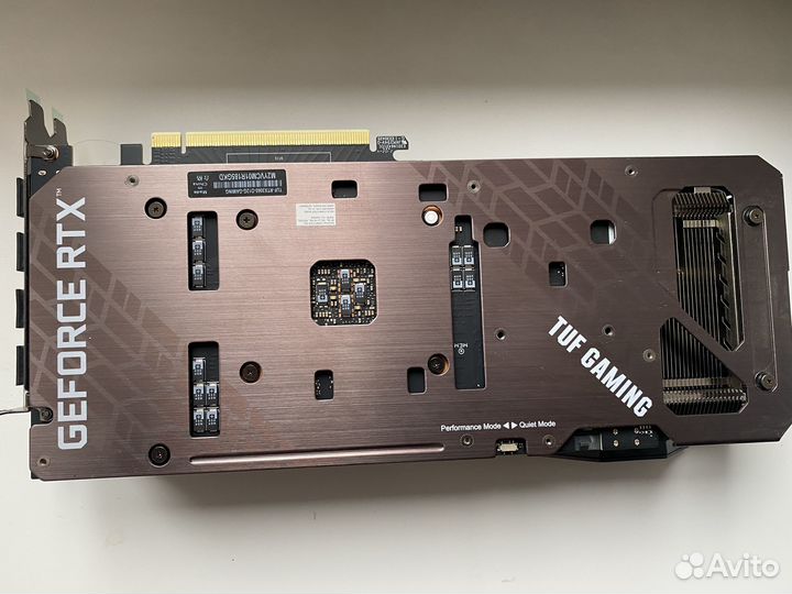 Видеокарта rtx 3060 asus TUF