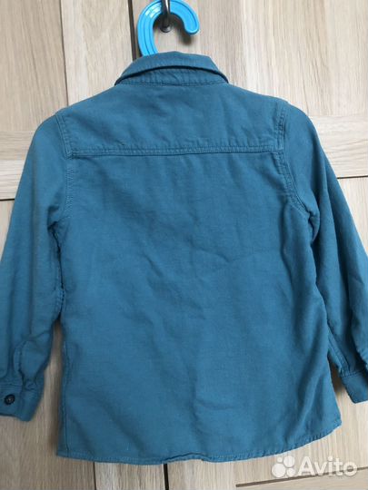 Рубашка теплая детская