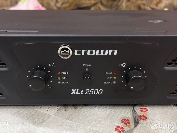 Усилитель Crown XLi2500
