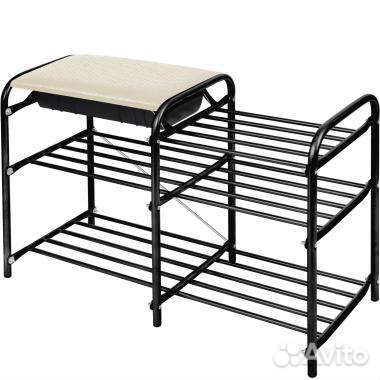 Этажерка для обуви Люкс с ящиком этл5