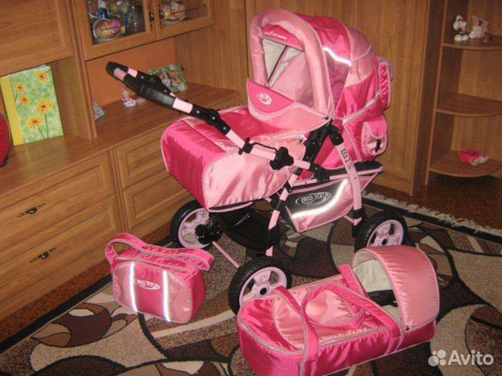 Коляска трансформер 2 в 1