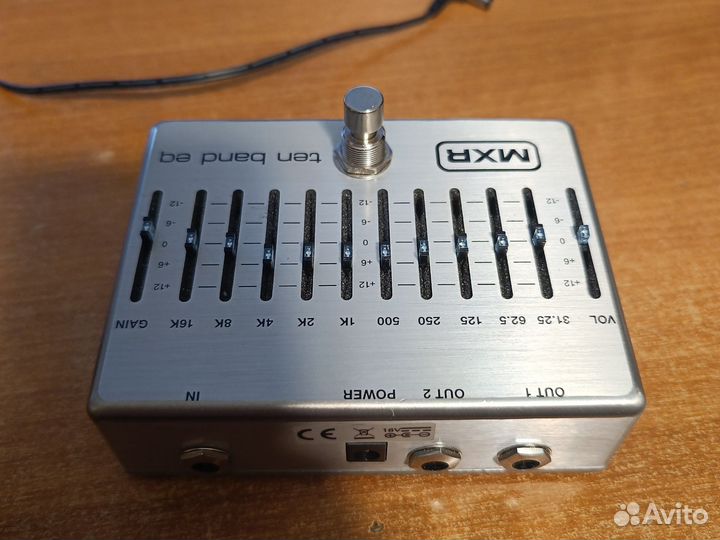 Гитарная педаль Dunlop MXR M108S ten band eq