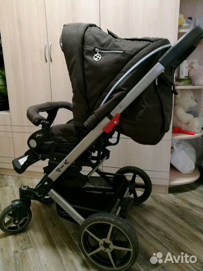 Коляска Hartan VIP XL (2в1,1автокресло, аксессуары