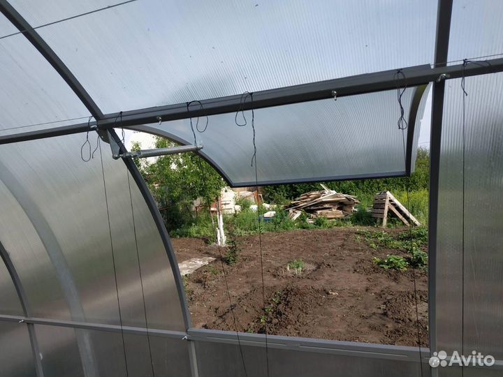 Теплица 3 на 6 из поликарбоната