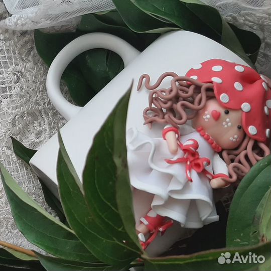 Кружки ручная работа с декором