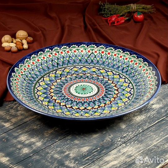 Ляган Риштанская Керамика 