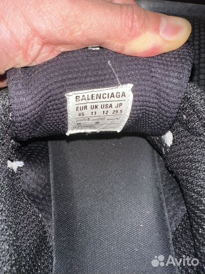 Кроссовки balenciaga 3XL blue