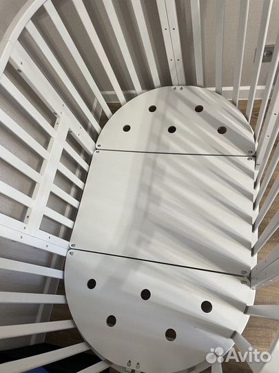 Детская кровать Северянка 6 в 1 Овальная