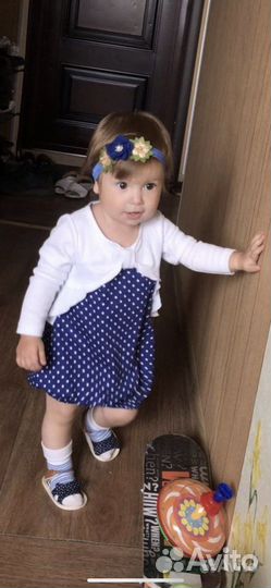 Платье для девочки 86 размер