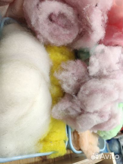 Барабанный кардер + трепалка + шерсть меринос