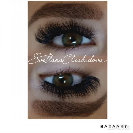 Арт наращивание ресниц*