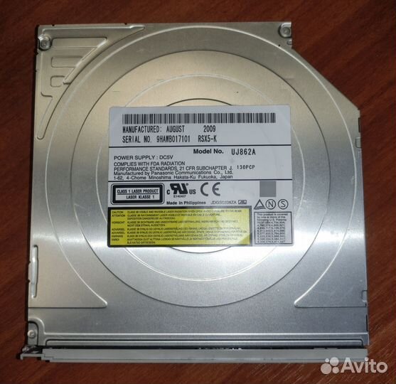 DVD-RW Panasonic UJ-862A