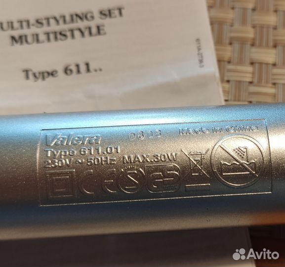 Плойка утюжок для волос valera