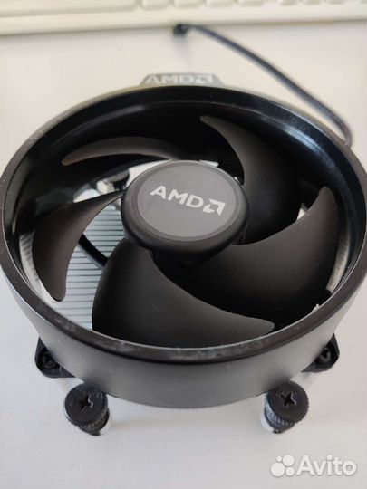 Процессор AMD ryzen 5 2600 + куллер и термопаста