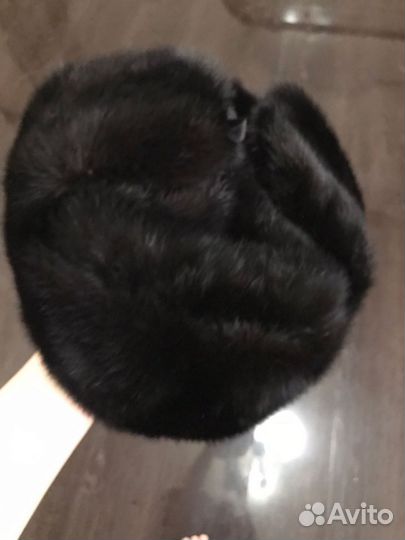 Норковая шапка мужская