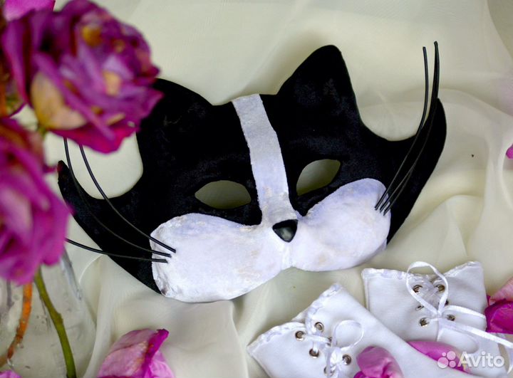 Маска кота Бременские музыканты разные