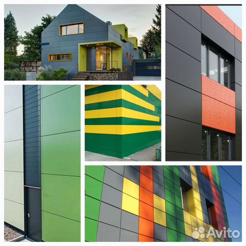 Фасадные металлические кассеты