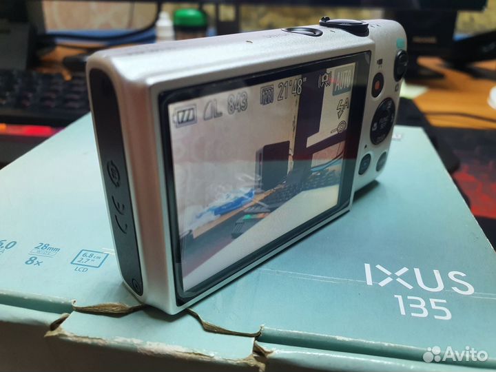 Компактный фотоаппарат Canon ixus 135 wi-fi