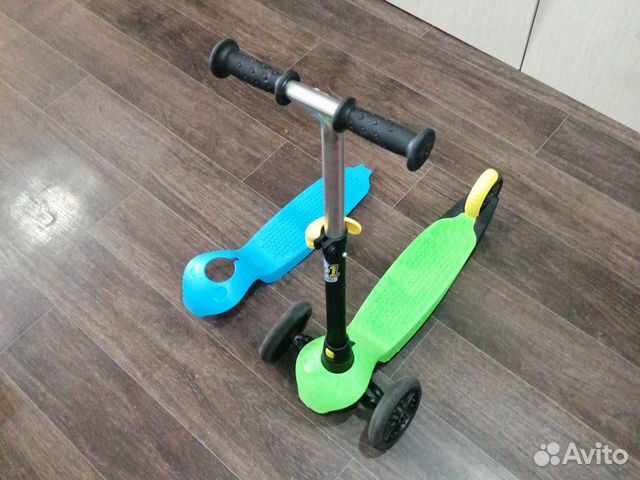 Самокат детский трехколесный бу