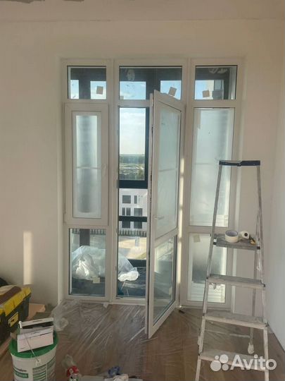 Покраска пластиковых окон