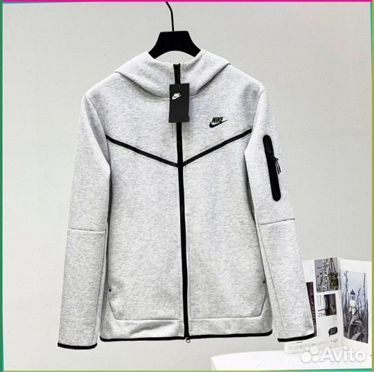 Зип худи Nike Tech Fleece (Art: 77482)