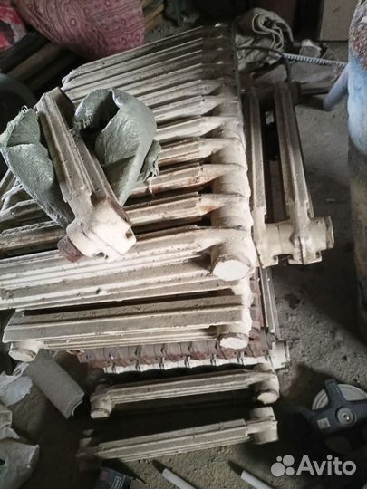 Новые чугунные батареи