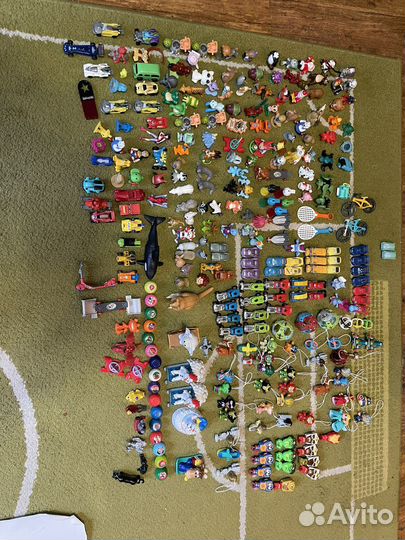 Киндер сюрприз больше 300шт + macdonalds