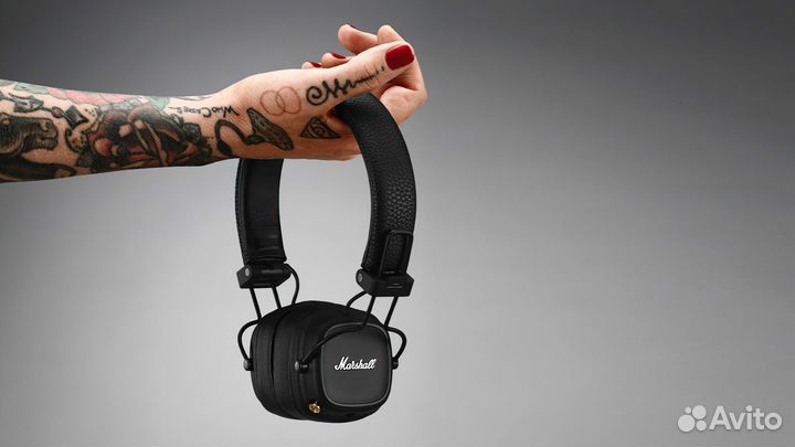 Наушники оригинал marshall major 4 IV black
