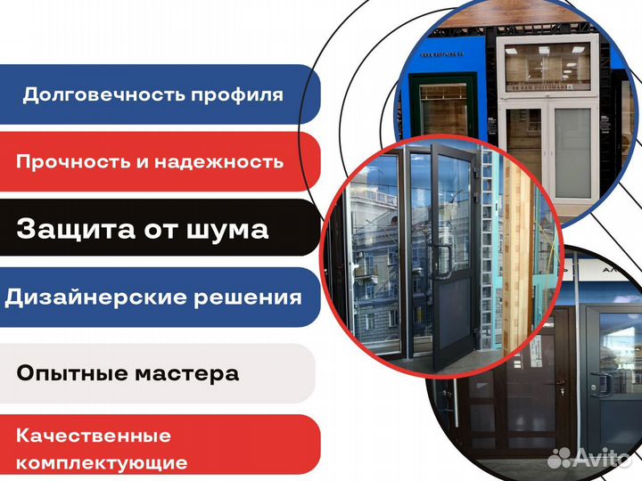 Пластиковые окна, входнные группы