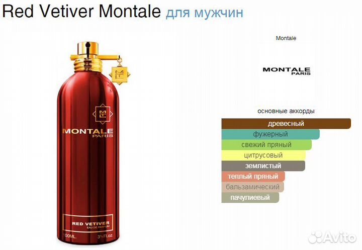 Montale 100мл. Ассортимент