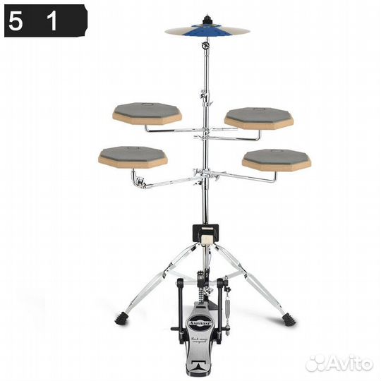 Тренировочная барабанная установка