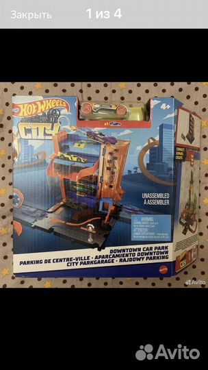 Hоt Wheels HD28 Сити Крытая парковка